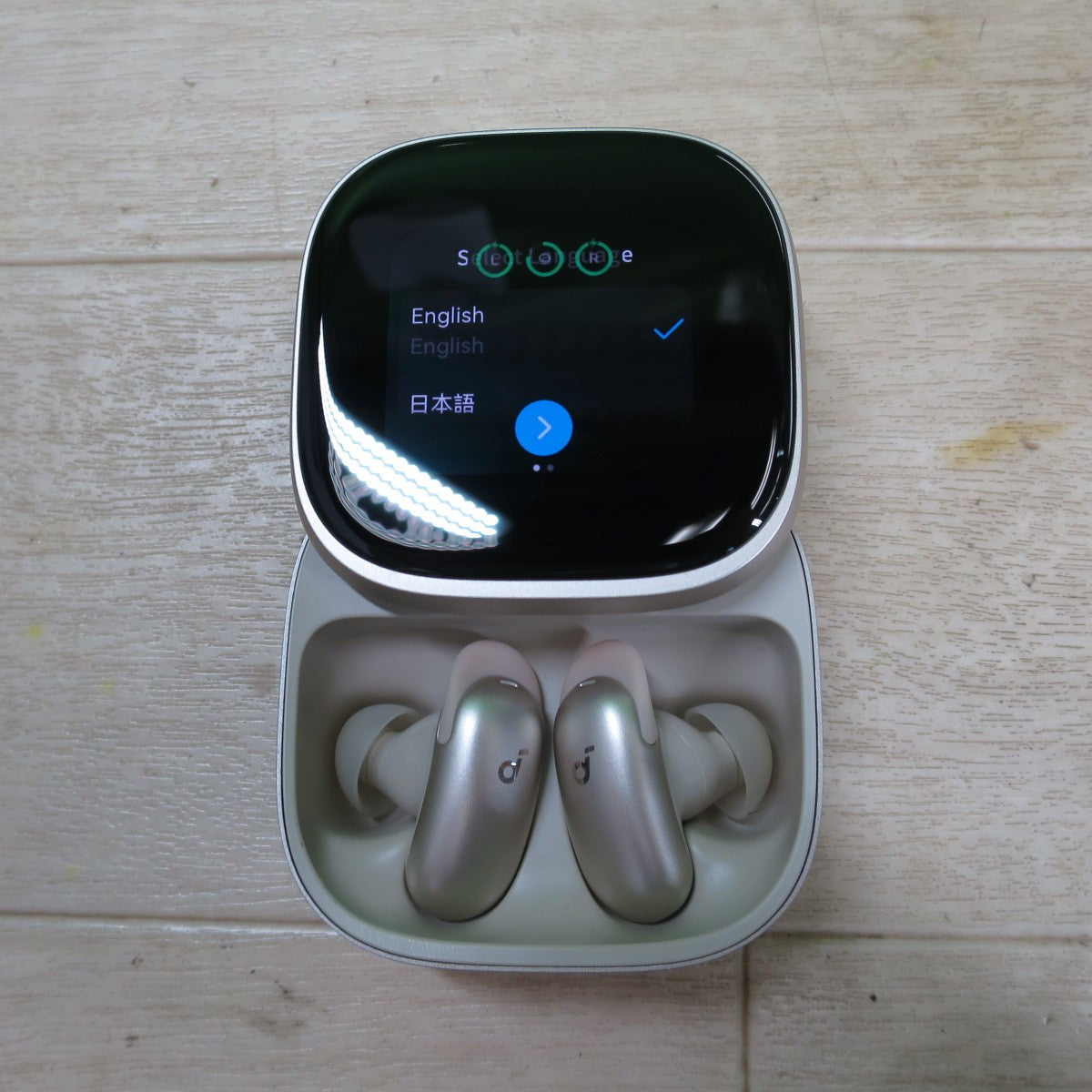 美品☆soundcore by Anker イヤホン Liberty 5 Pro Max AI ボイスレコーダー 搭載 次世代 ビジネス イヤフォン☆