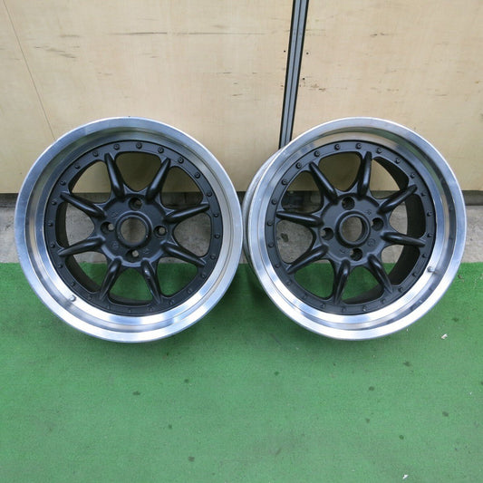 2本価格★深リム ワタナベ GR8 17インチ ホイール WATANABE 17×9J PCD114.3/4H★5021204ナホ