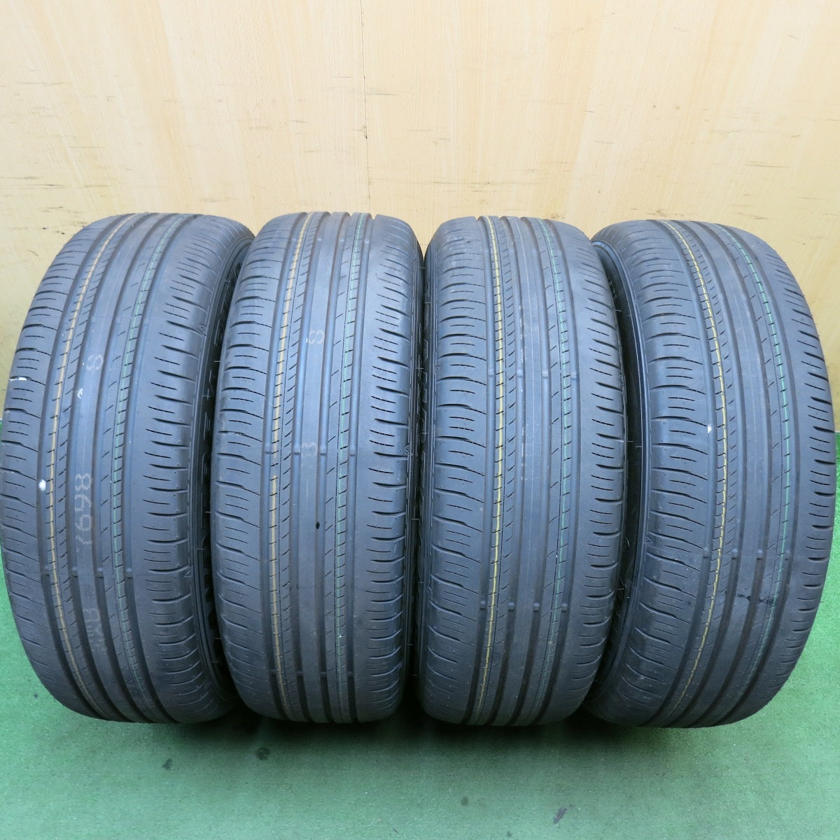新車外し！25年◎トヨタ RAV4 Gグレード 光岡 自動車 バディ 純正 225/60R18 ダンロップ グラントレック PT30 18インチ PCD114.3/5H◎6071205HAノ