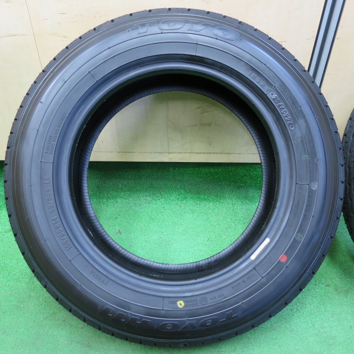 *送料無料* 新車外し！24年★155/80R14 88/86S トーヨー H11 タイヤ 14インチ サクシード プロボックス 等★4061110イノタ