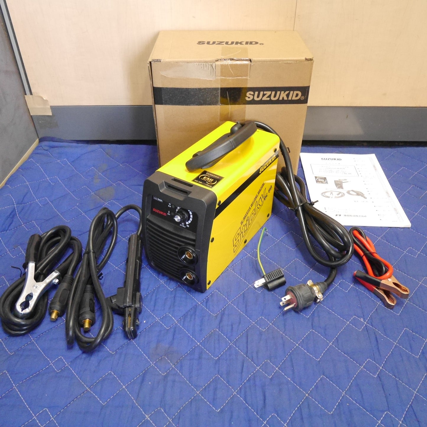[送料無料] キレイ☆SUZUKID スズキッド 100V 専用 直流 インバーター 溶接機 STK-80 交流 アーク☆