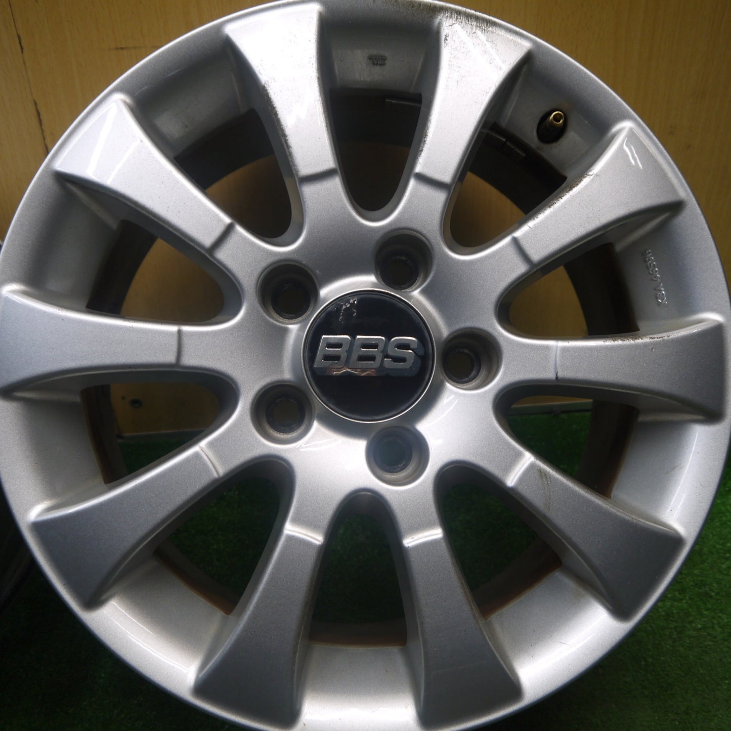 4本価格★ワーゲン ゴルフ 等 BBS RD391 15インチ ホイール 15×6.5J PCD112/5H★6010907Hホ