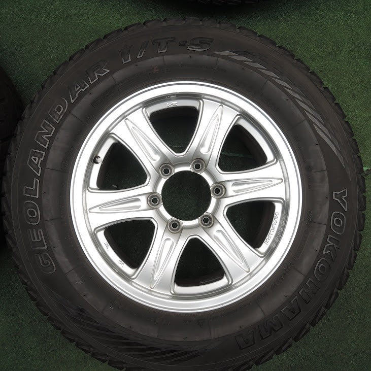 キレイ★スタッドレス KEELER キーラー 265/65R17 ヨコハマ ジオランダー i/T-S 17インチ PCD139.7/6H★3121302TNス
