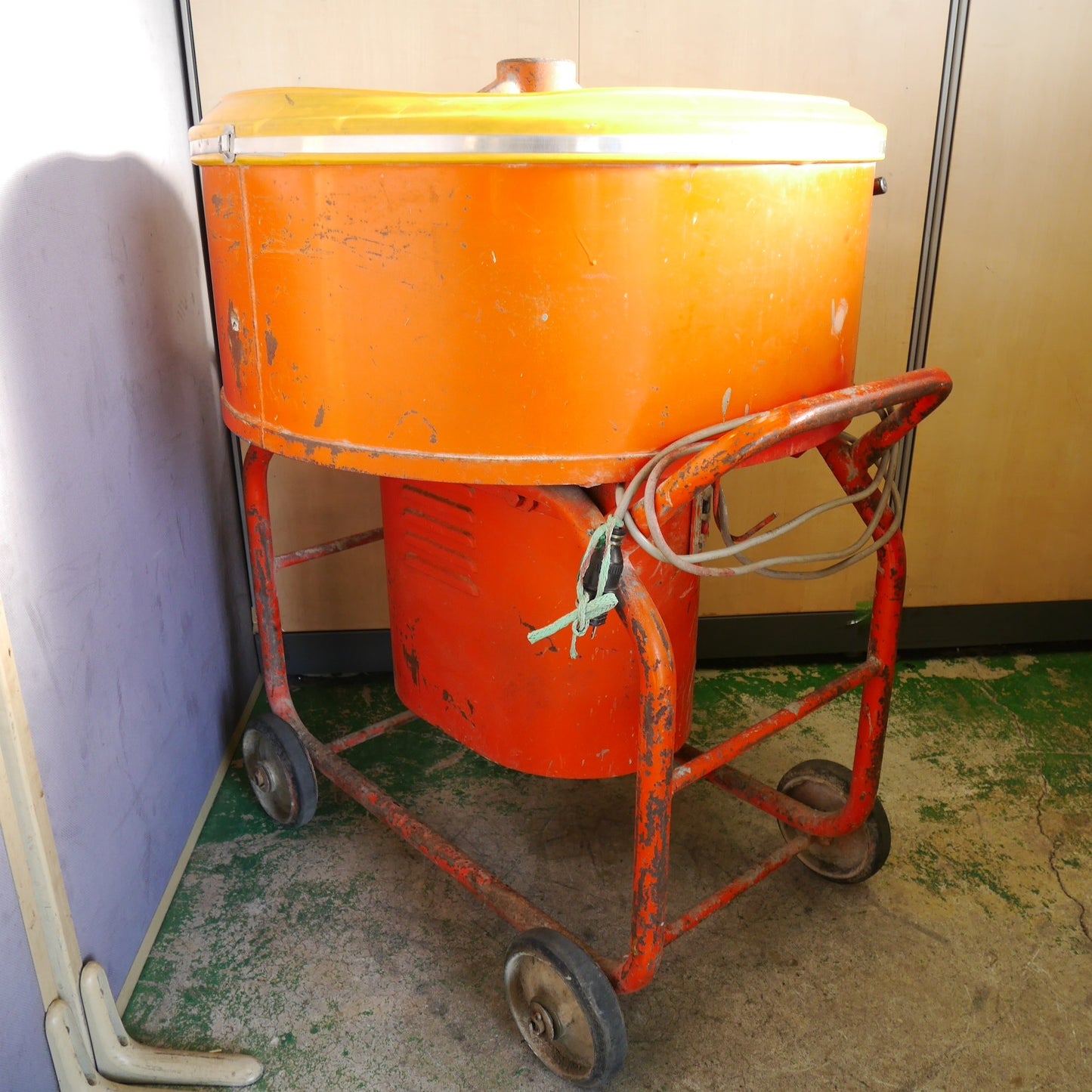 【岐阜発 直接引取限定】☆東海機械 高速 ギャード ミキサー PBM3.5HS 馬力 1kW PBM-3.5HS モルタル コンクリート カクハン 撹拌 攪拌 機 左官 工事☆
