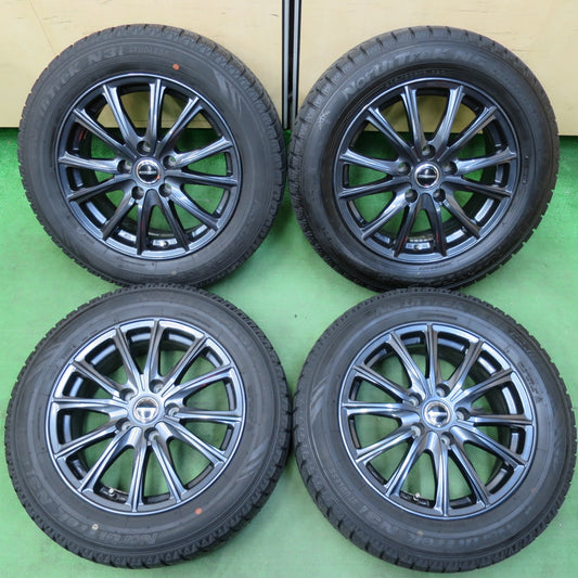 [送料無料] バリ溝！23年！キレイ！9.5分★スタッドレス 205/60R16 オートバックス ノーストレック N5 N3i WAREN W05 ヴァーレン 16インチ PCD114.3/5H★4123013イス