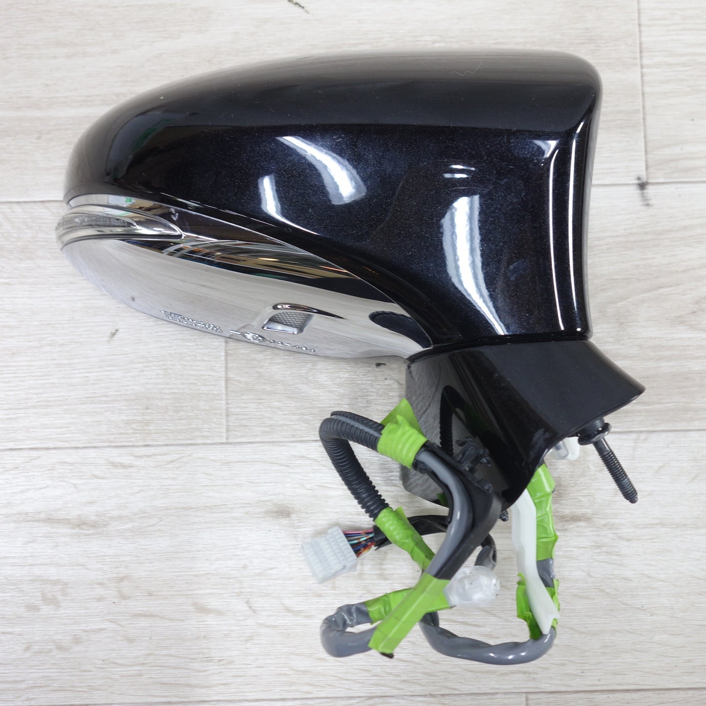 [送料無料] ◆レクサス GS GRL10-16 純正 ドア ミラー 027486 KOITO 50-153 右側のみ 黒 現状品◆