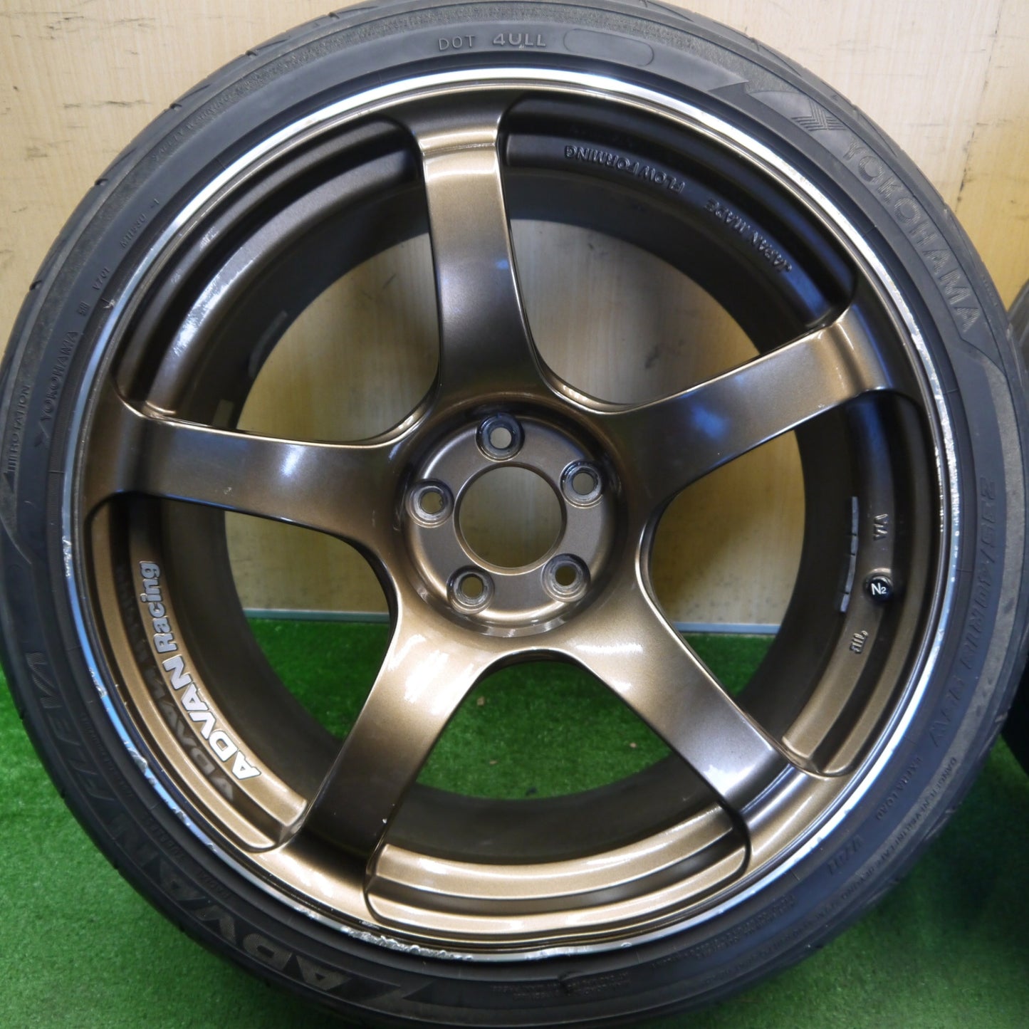 4本価格★BRZ 86 等 ADVAN Racing TC-4 225/40R18 235/40R18 ヨコハマ ADVAN FLEVA アドバン レーシング 18インチ PCD100/5H★6042105Hノ
