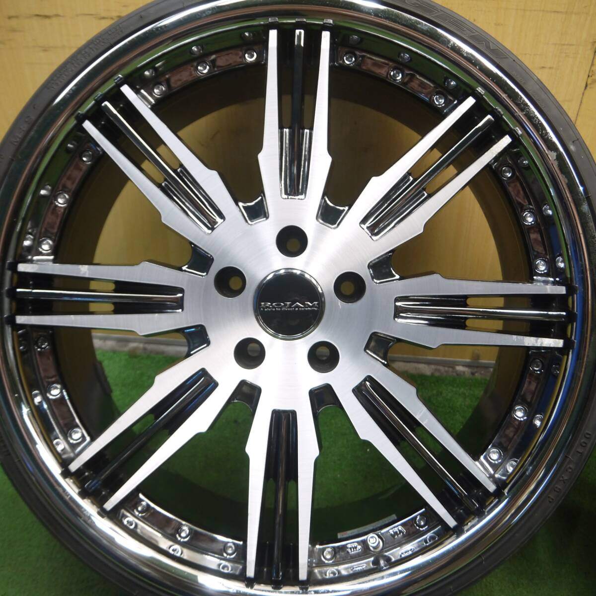 2本価格★ROJAM 225/30R20 デリンテ サンダー D7 ニットー NEO テク GEN ロジャム 20インチ PCD114.3/5H★4040107Hノ