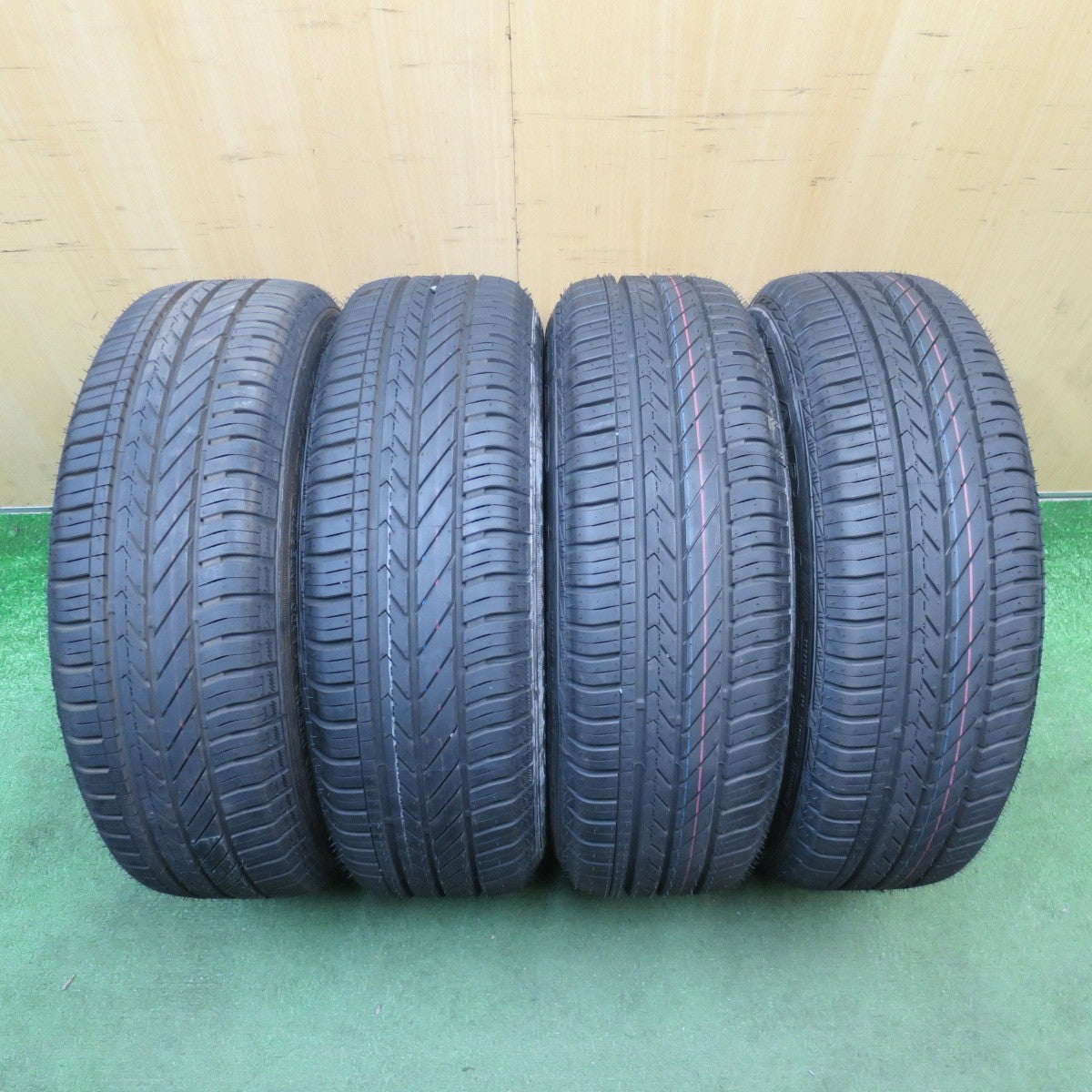 新車外し★フィアット 500 純正 スチール 175/65R14 グッドイヤー DuraGrip 14インチ PCD98/4H★6052206NJノ