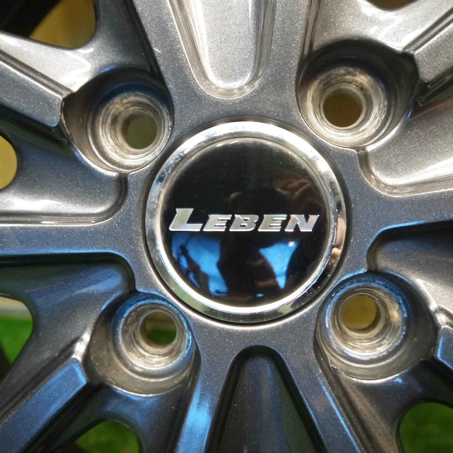 バリ溝！キレイ！8.5分◎スタッドレス 155/65R14 オートバックス ノーストレック N3i LEBEN レーベン 14インチ PCD100/4H◎6081806Hス