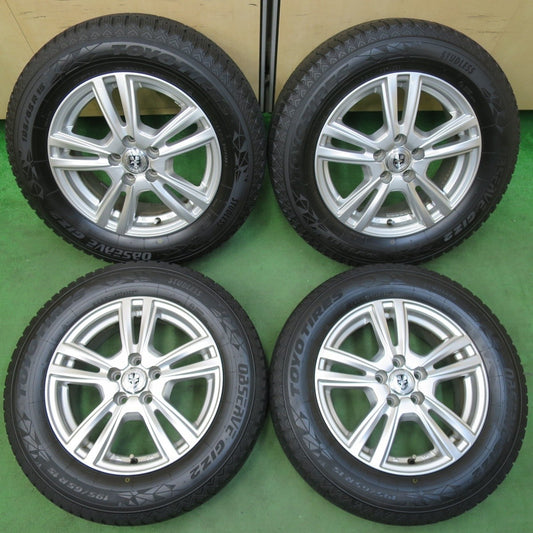 バリ溝！22年！9.5分★プリウス 等 195/65R15 スタッドレス トーヨー オブザーブ GIZ2 JOKER ジョーカー 15インチ PCD100/5H★5012711イス