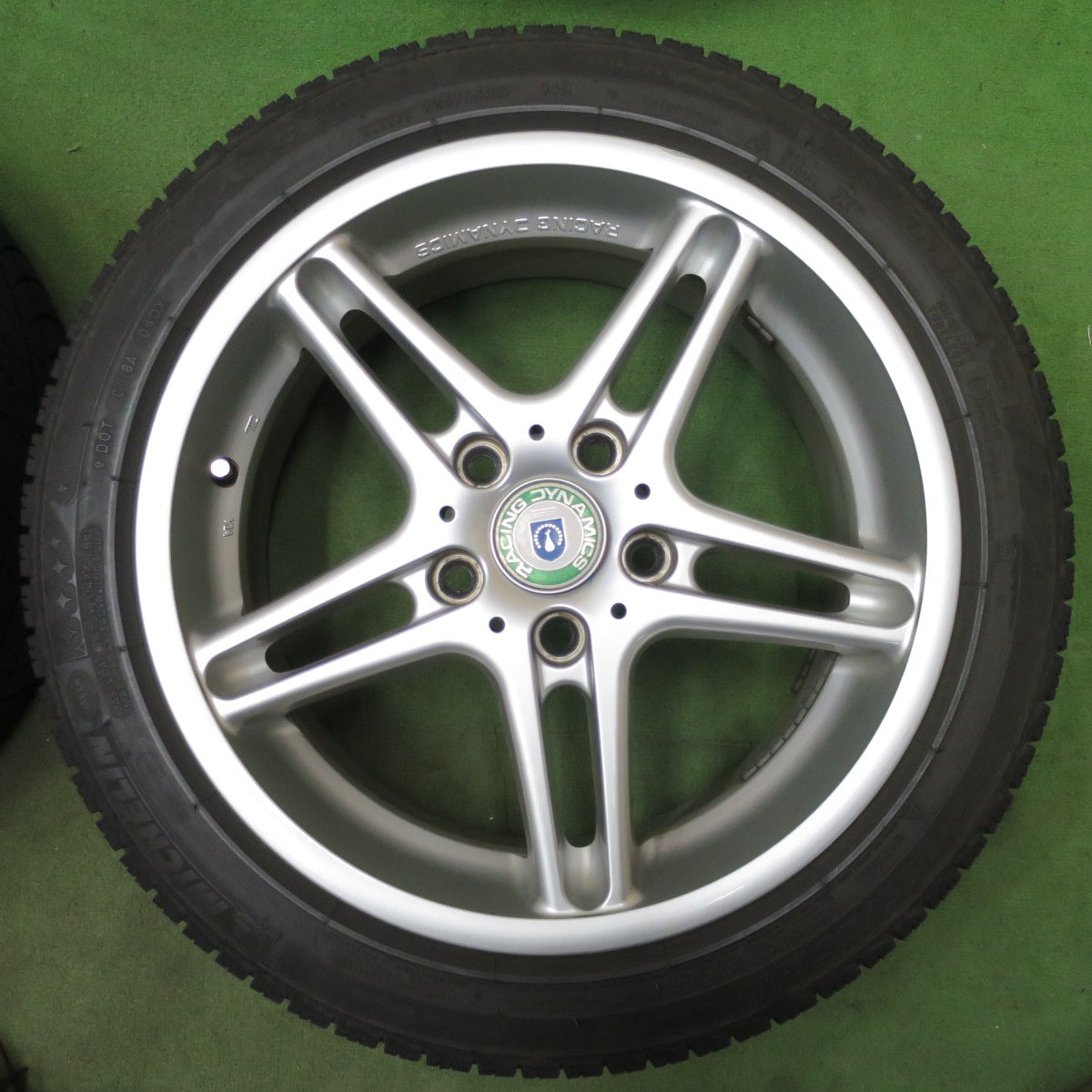 4本価格◎BMW 等 RACING DYNAMICS 225/45R17 スタッドレス ミシュラン X-ICE XI3 レーシング ダイナミクス 17インチ PCD120/5H◎6091403NGス