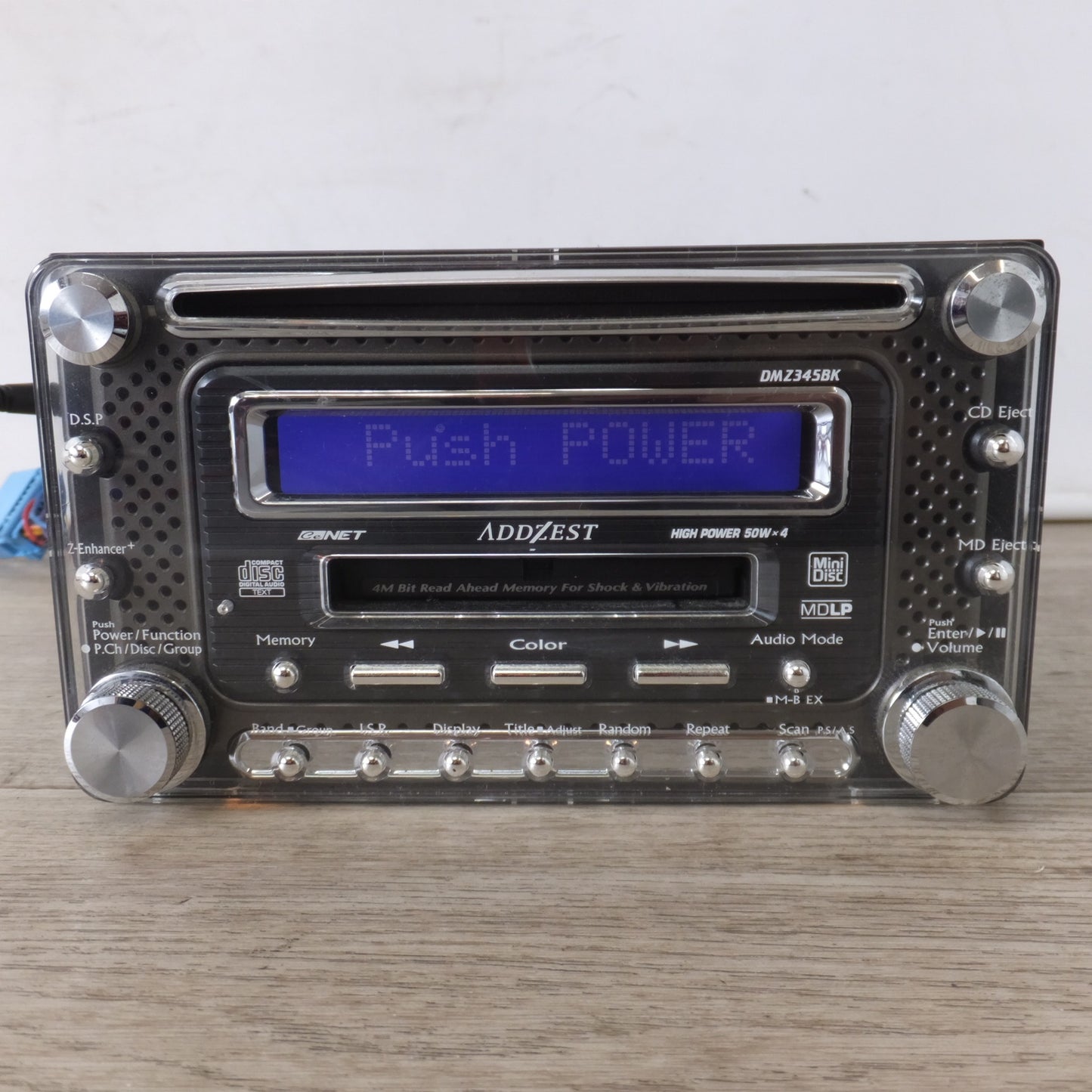 [送料無料] ジャンク★クラリオン アゼスト ADDZEST 2DIN CD/MDセンターユニット DMZ345BK(16)★