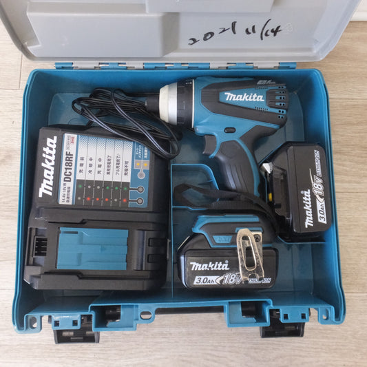 [送料無料] キレイ★マキタ makita 充電式4モードインパクトドライバ TP141DRFX 18V★