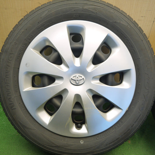 バリ溝!23年!9分◎トヨタ NHP10 アクア 純正 スチール 175/65R15 トーヨー ナノエナジー3 プラス 15インチ PCD100/4H◎6083106Hノ