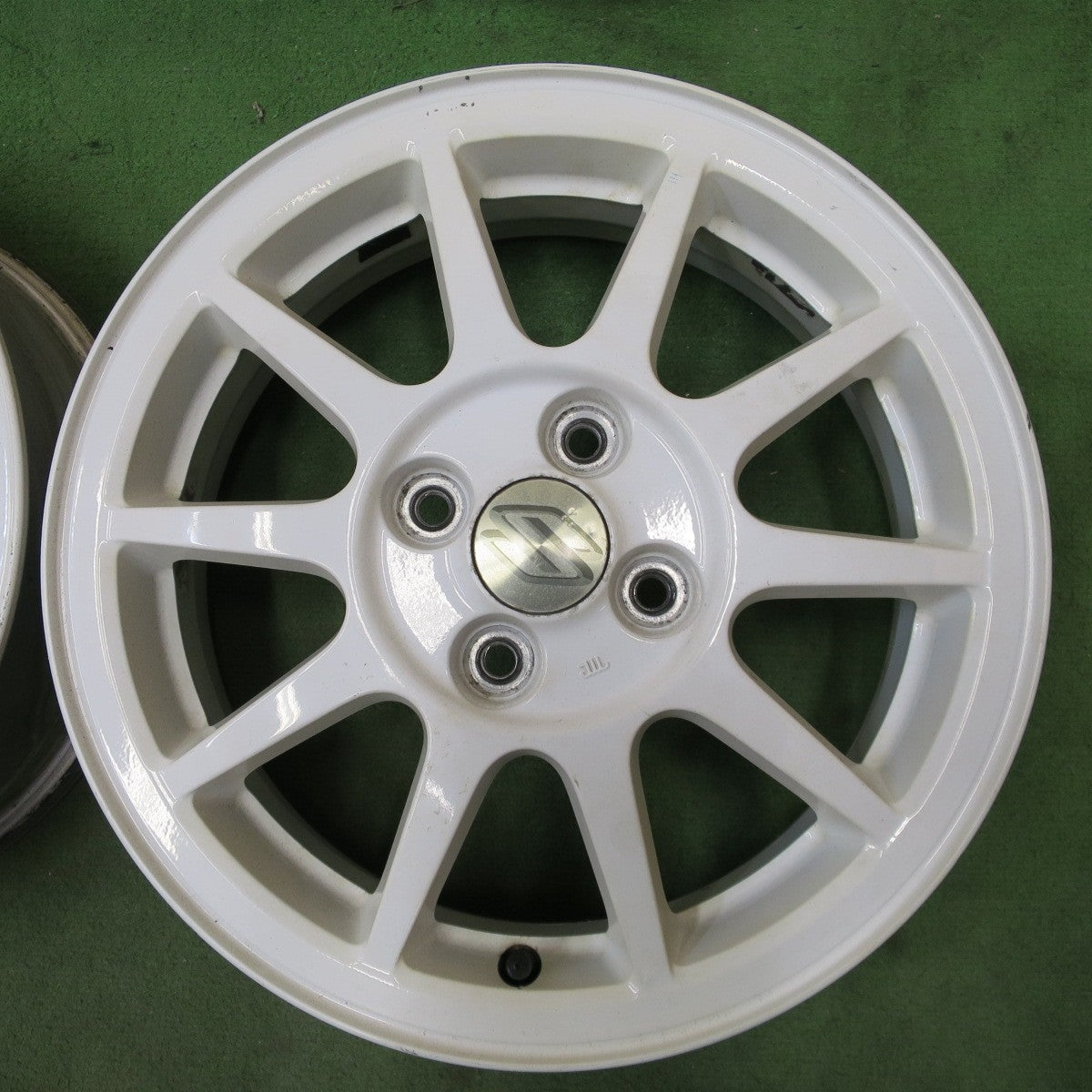 4本価格◎スズキ HT81S スイフト スポーツ 純正 ホイール 15インチ 15×5J PCD100/4H◎6081701NGホ