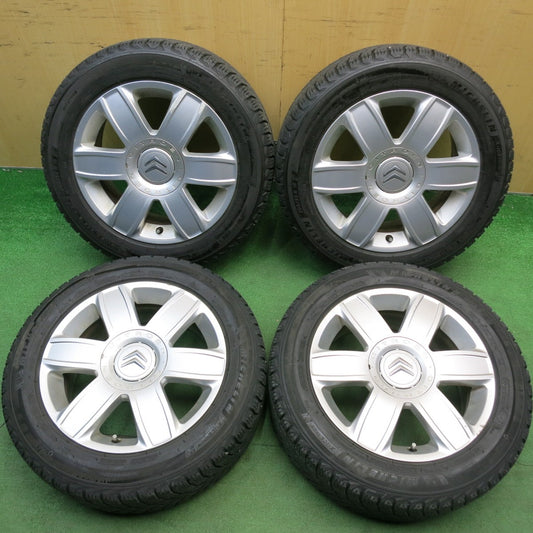 バリ溝！8.5分★シトロエン C4 純正 205/55R16 スタッドレス ミシュラン X-ICE SNOW 16インチ PCD108/4H★6041805HAス