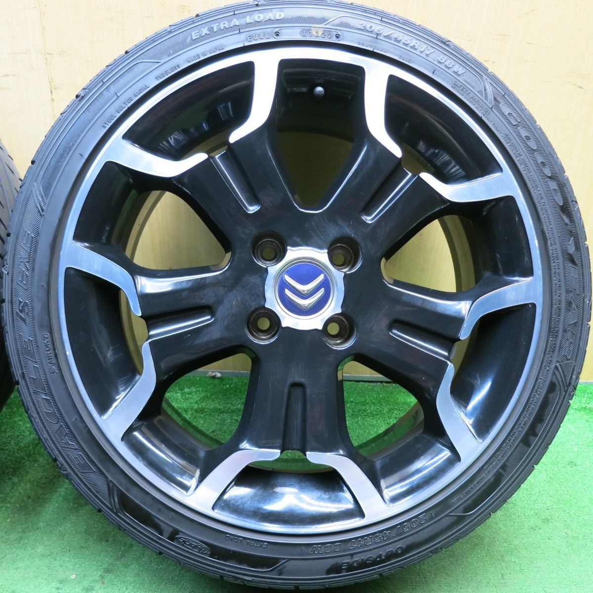 4本価格！22年★シトロエン DS3 純正 205/45R17 グッドイヤー イーグル LS EXE 17インチ PCD108/4H★5081409HAノ