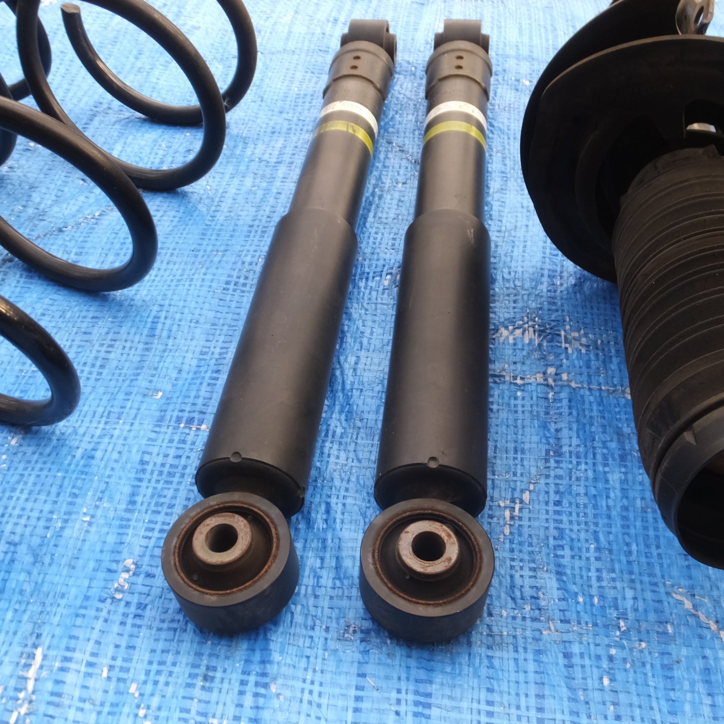 [送料無料] ◆トヨタ 30系 アルファード ヴェルファイア 純正 サスペンション 1台分 J0943-14082 J0943-14081 48530-58210◆