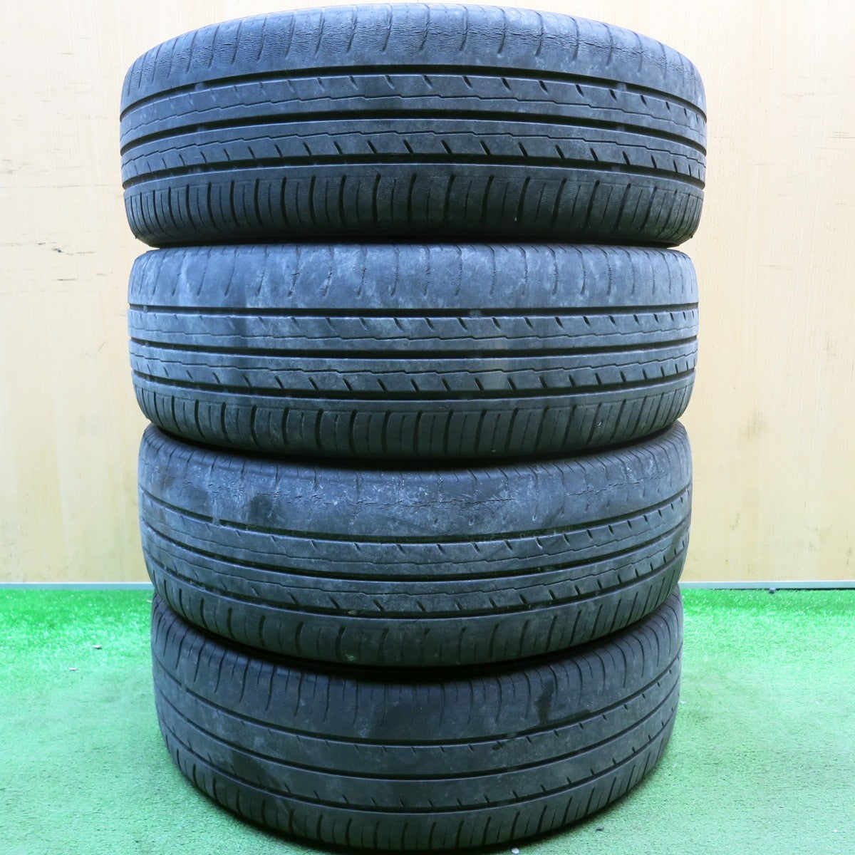 4本価格！22年★スズキ HA36S アルト 純正 ENKEI 165/55R15 ヨコハマ BluEarth-ES ES32 ブルーアース エンケイ 15インチ PCD100/4H★6030502HAノ