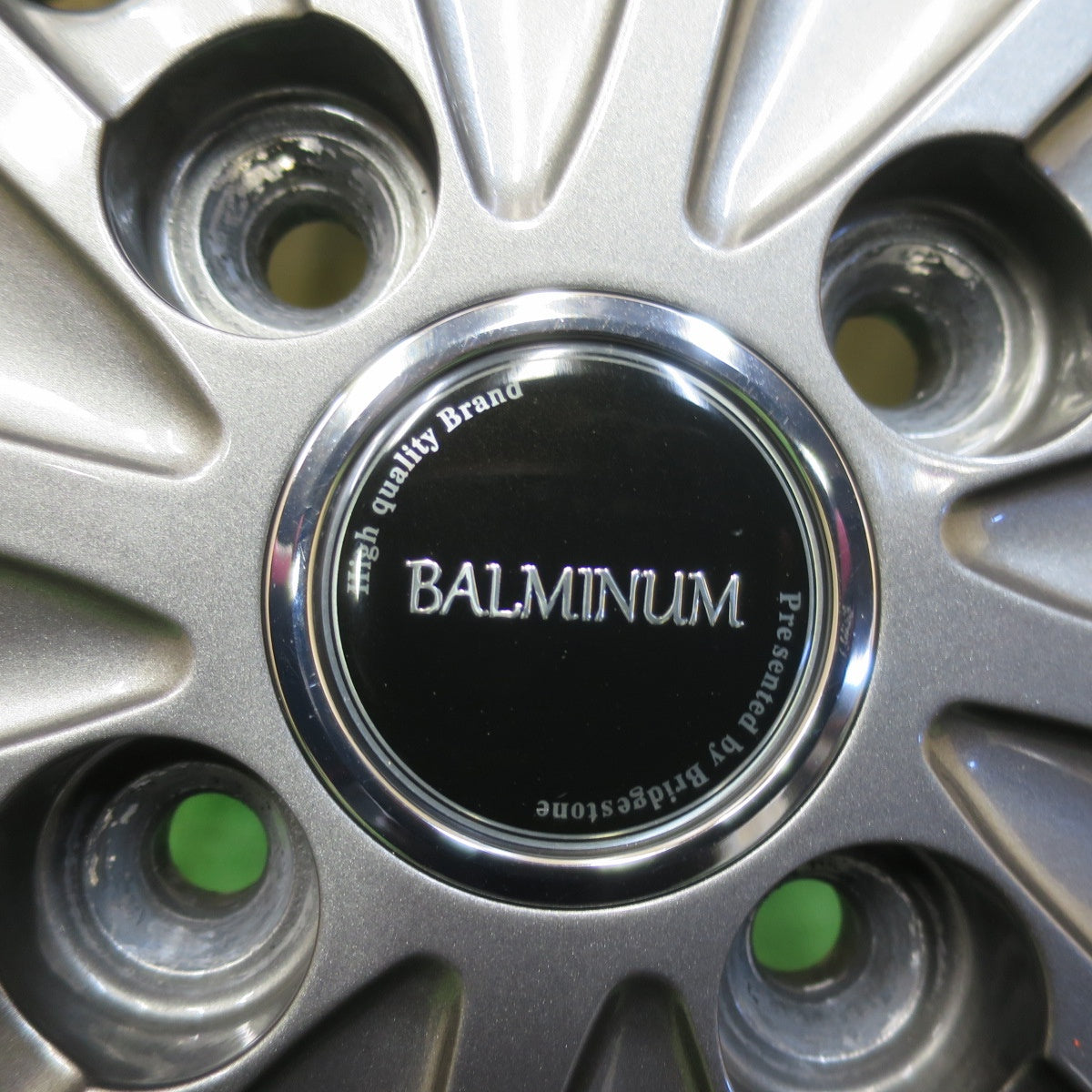 バリ溝！23年！キレイ！9分★スタッドレス 155/65R14 ブリヂストン アイスパートナー2 BALMINUM バルミナ 14インチ PCD100/4H★5112905イス