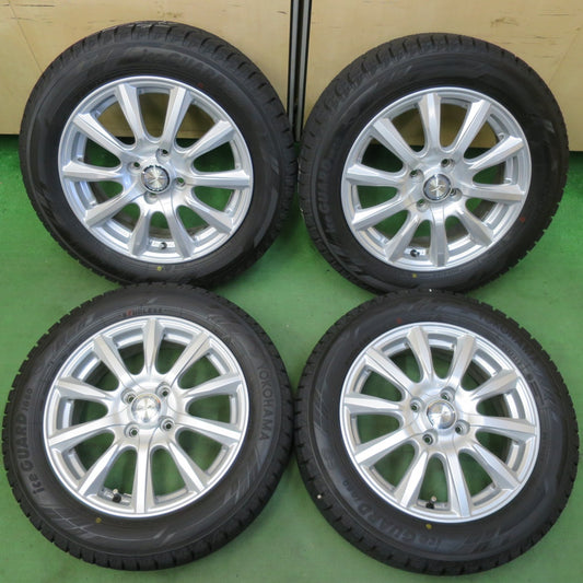 タイヤほぼ未使用！22年！キレイ★スタッドレス 185/60R15 ヨコハマ アイスガード iG60 JOKER ジョーカー 15インチ PCD100/4H★5051311イス
