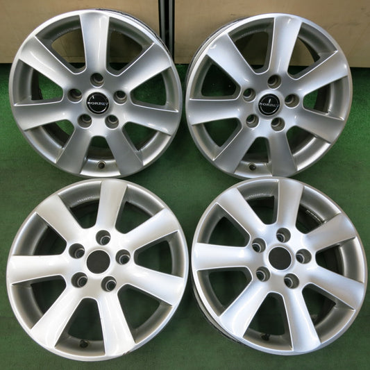 [送料無料] 4本価格★BMW 等 BORBET ホイール 16インチ 16×7J ボルベット PCD120/5H★5012209SYホ