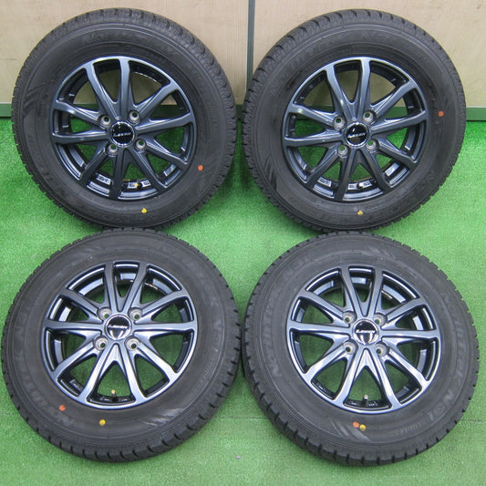 [送料無料] バリ溝！20年！キレイ！9.5分以上★スタッドレス 145/80R13 オートバックス ノーストレック N3i LEBEN レーベン 13インチ PCD100/4H★4121004TNス