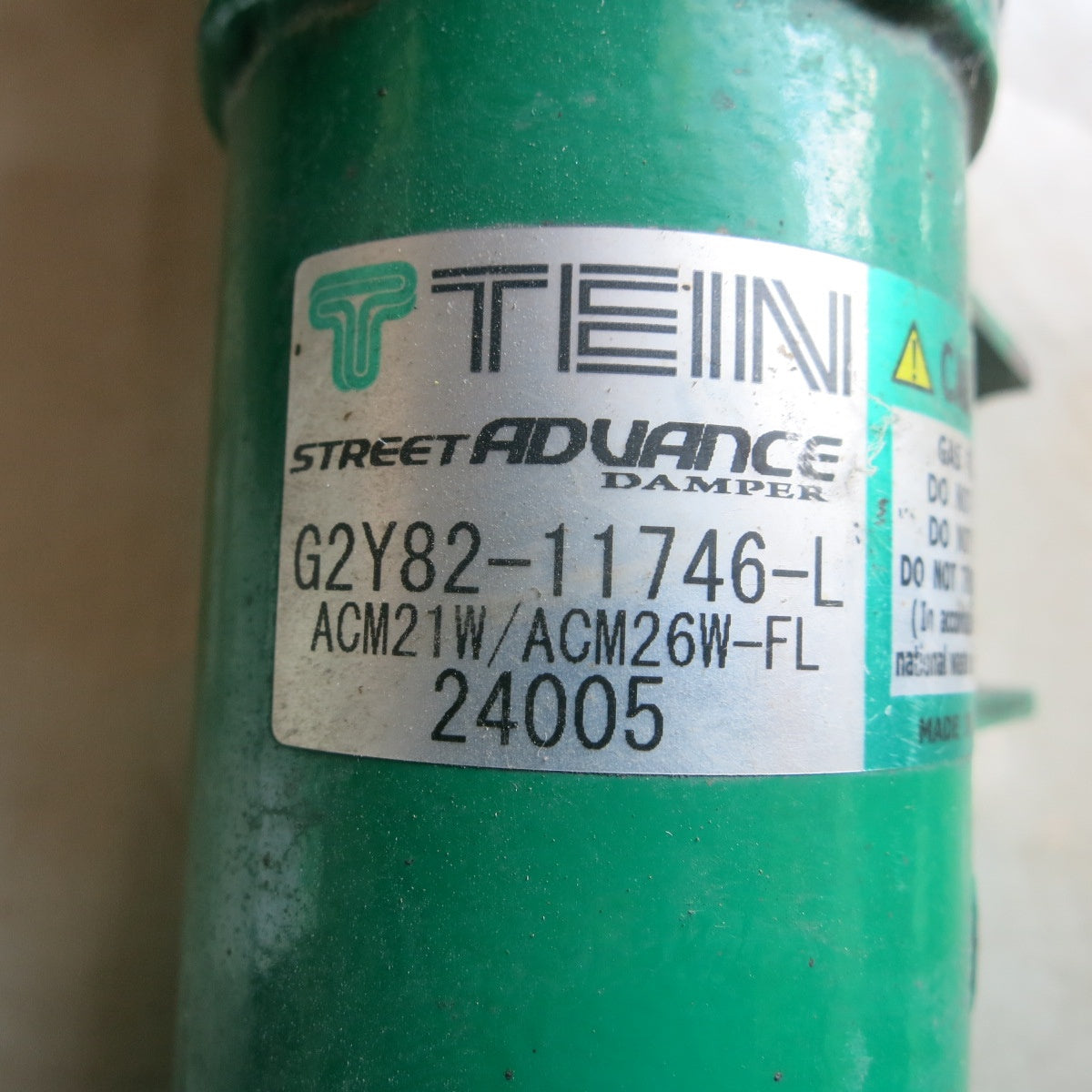 [送料無料] ◆TEIN トヨタ ACM21W ACM26W イプサム 車高調 サスペンション G2Y82-11746-L G2Y82-11746-R テイン 現状品◆