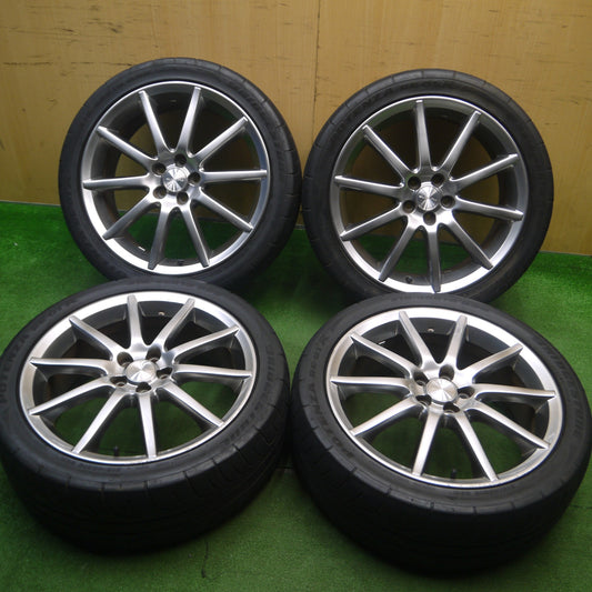 [送料無料] 4本価格★スバル BP レガシィ 純正 215/45R18 ブリヂストン ポテンザ RE-01R 18インチ PCD100/5H★5030504Hノ