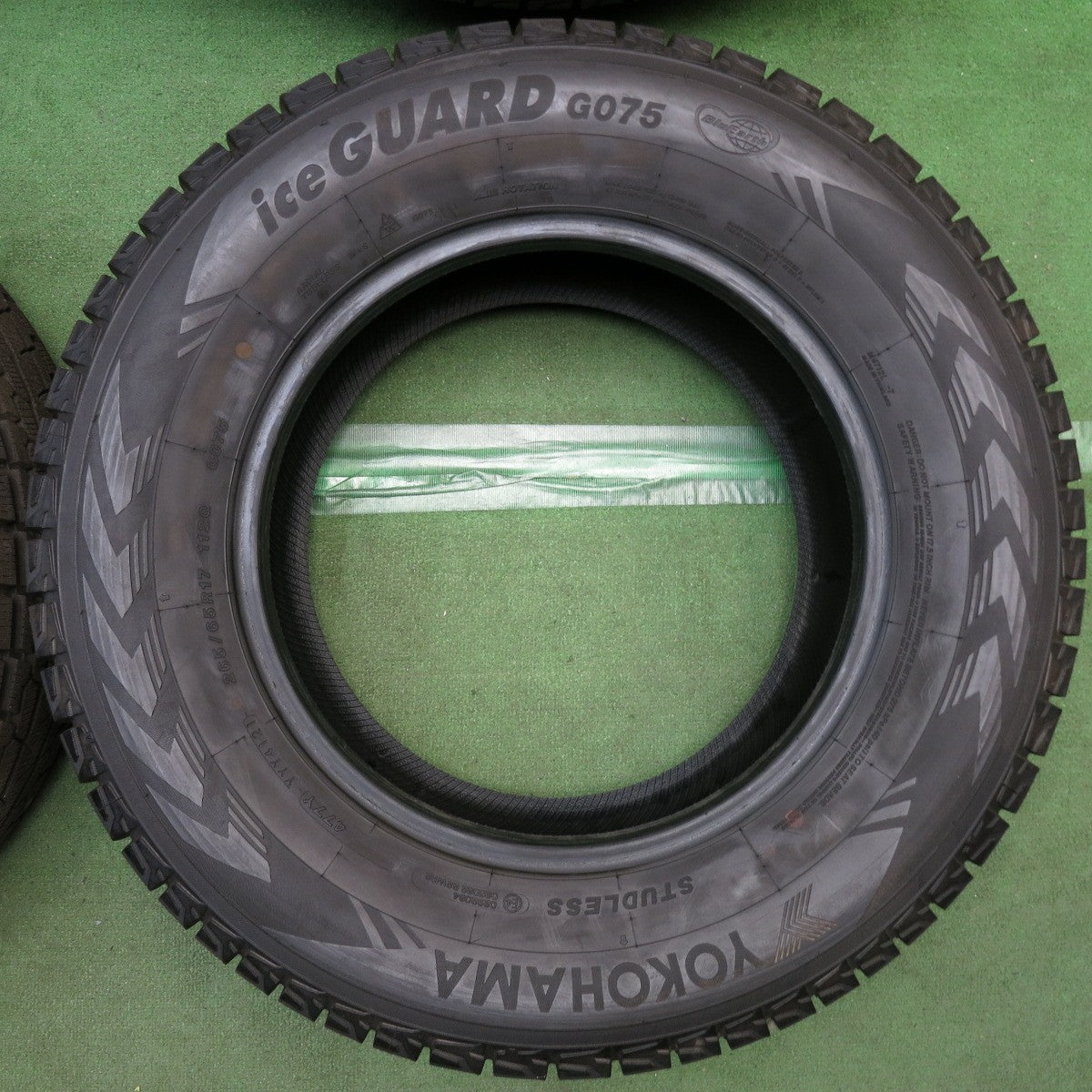 超バリ溝！9.5分以上◎スタッドレス 265/65R17 ヨコハマ アイスガード G075 タイヤ 17インチ ランクル プラド ハイラックス 等◎6092301KKスタ