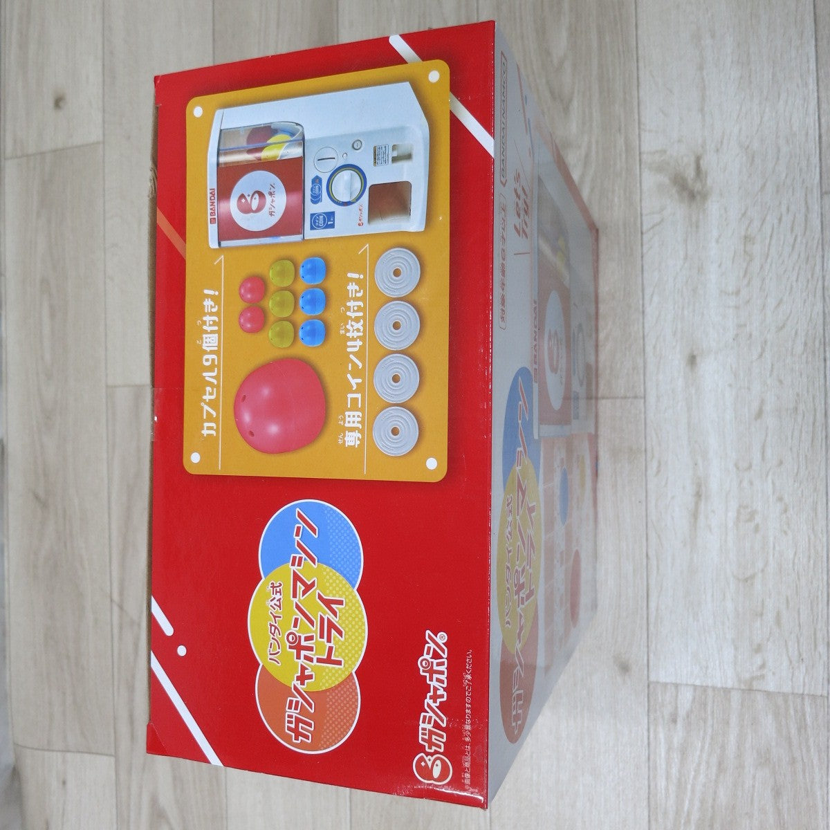 [送料無料] 未使用！付属品付き！カプセル多数◆BANDAI バンダイ ガシャポン マシン トライ 751293-2770690 ガチャポン ガチャガチャ カプセル 専用コイン◆