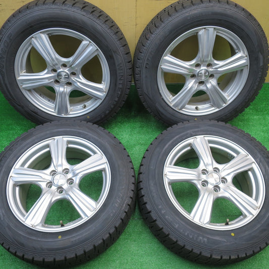 未使用！23年★XV 等 225/60R17 スタッドレス ダンロップ ウインターマックス WM02 VIOLENTO ヴィオレント 17インチ PCD100/5H★5101503NJス