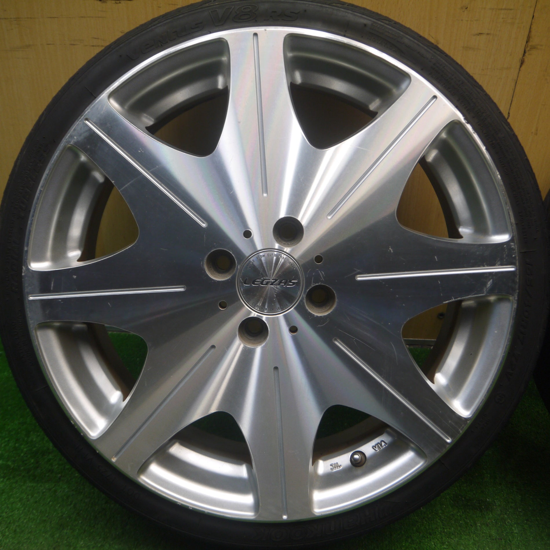 送料無料] 4本価格☆LEGZAS D800 165/40R17 ハンコック ベンタス V8 RS