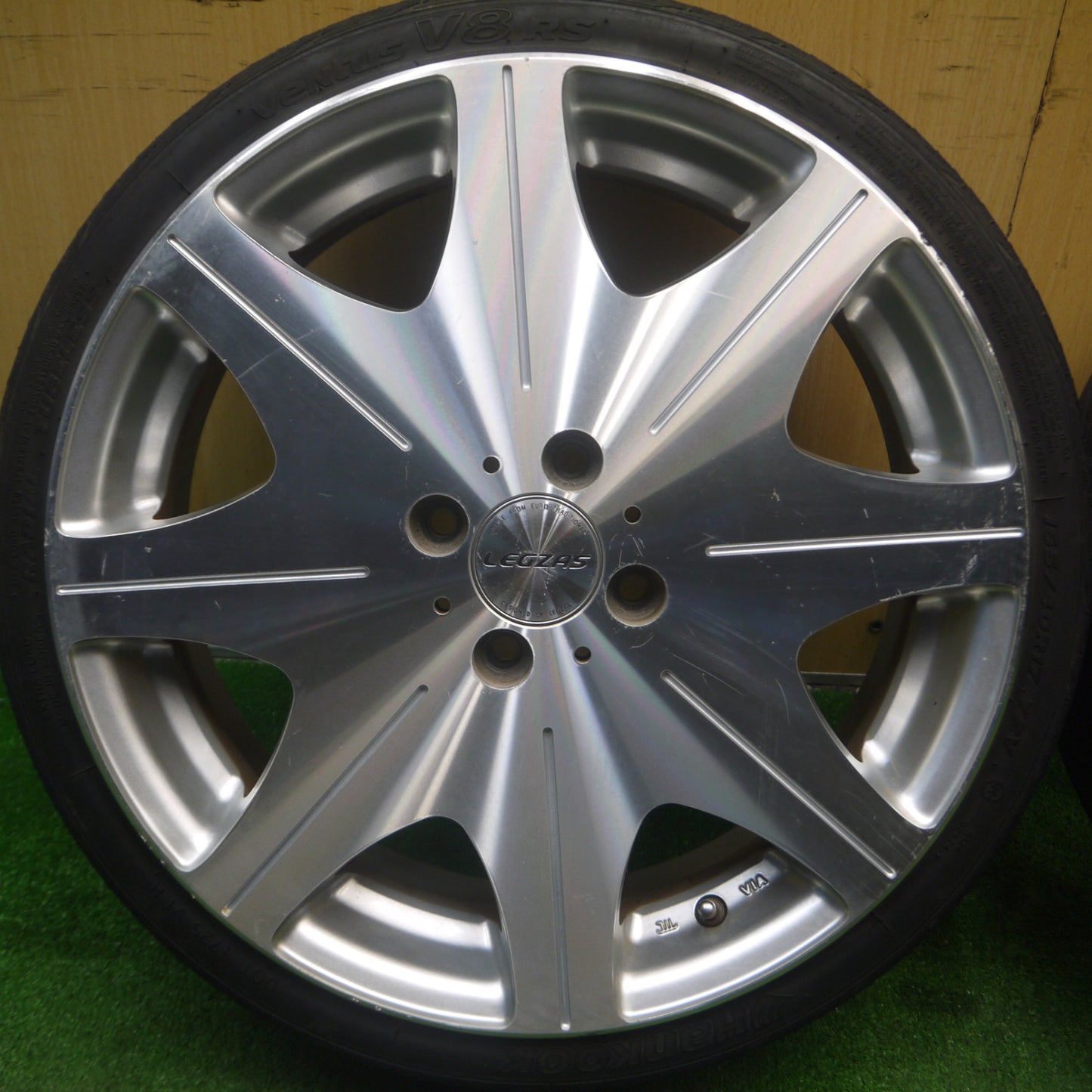 [送料無料] 4本価格★LEGZAS D800 165/40R17 ハンコック ベンタス V8 RS レグザス 17インチ PCD100/4H★5022502Hノ