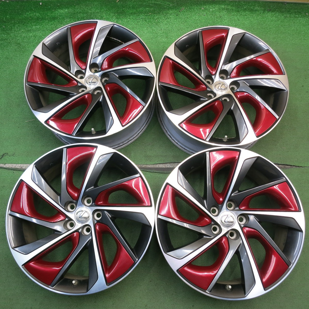 センサー付き！キレイ◎レクサス RX 純正 オプション ホイール 20インチ 20×8J PCD114.3/5H◎6080805HAホ