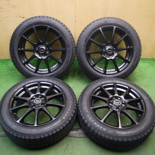 バリ溝！キレイ！9.5分以上★スタッドレス 175/60R16 ナンカン CORSAFA Advanti RACING アドバンティ レーシング 16インチ PCD100/4H★5072302Hス