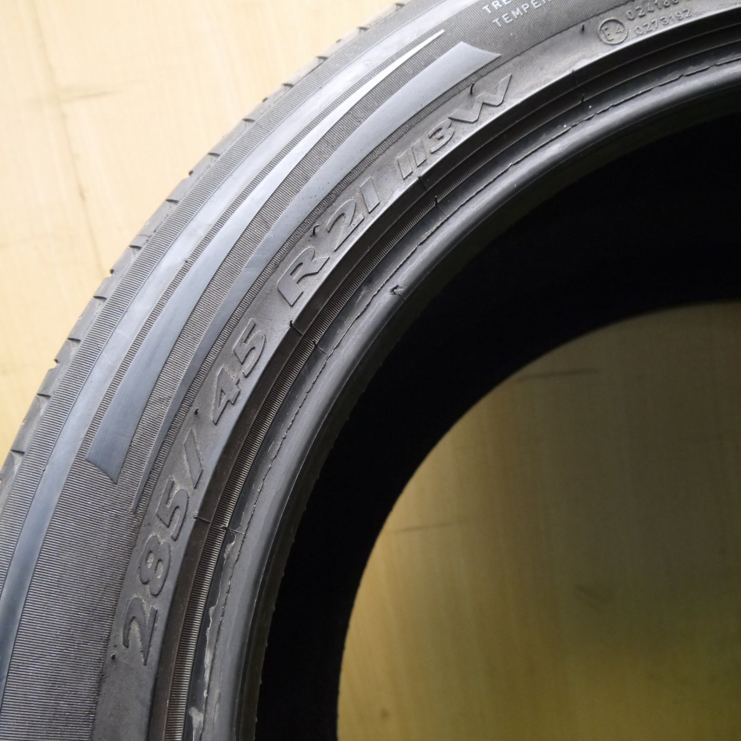 バリ溝！9.5分！2本★285/45R21 ピレリ スコーピオン ゼロ アシンメトリコ SCORPION ZERO 21インチ タイヤ ベンツ Gクラス ゲレンデ 等★6032506Hノタ
