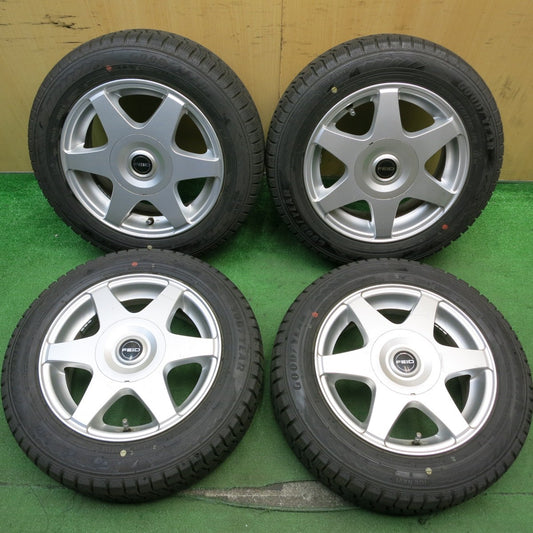 バリ溝！21年！ほぼ10分★スタッドレス 165/65R14 グッドイヤー アイスナビ8 FEID 14インチ PCD100 114.3/4H マルチ★5052506HAス