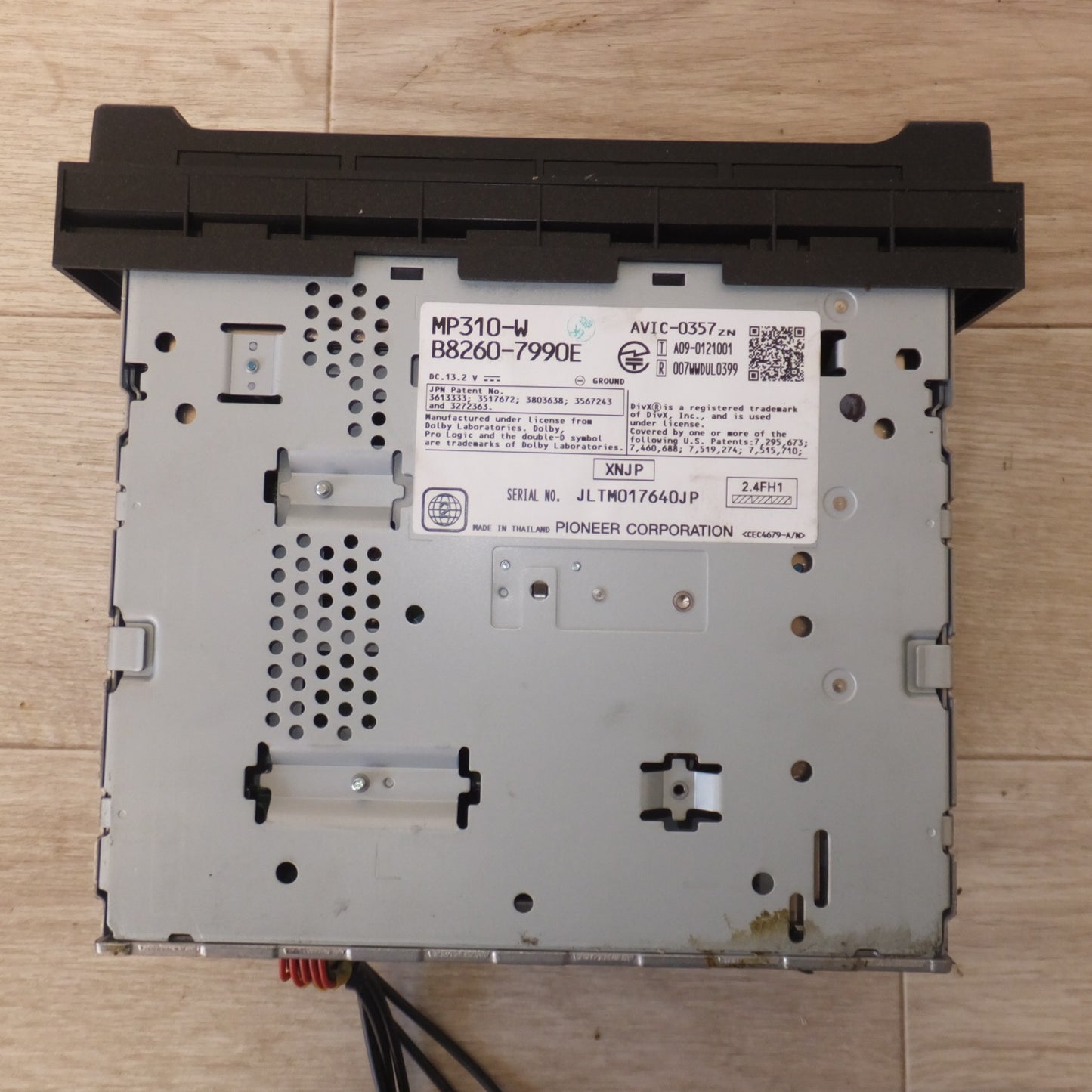 [送料無料] 現状品★パイオニア製 日産 純正 オリジナルナビゲーション MP310-W B8260-7990E(8)★