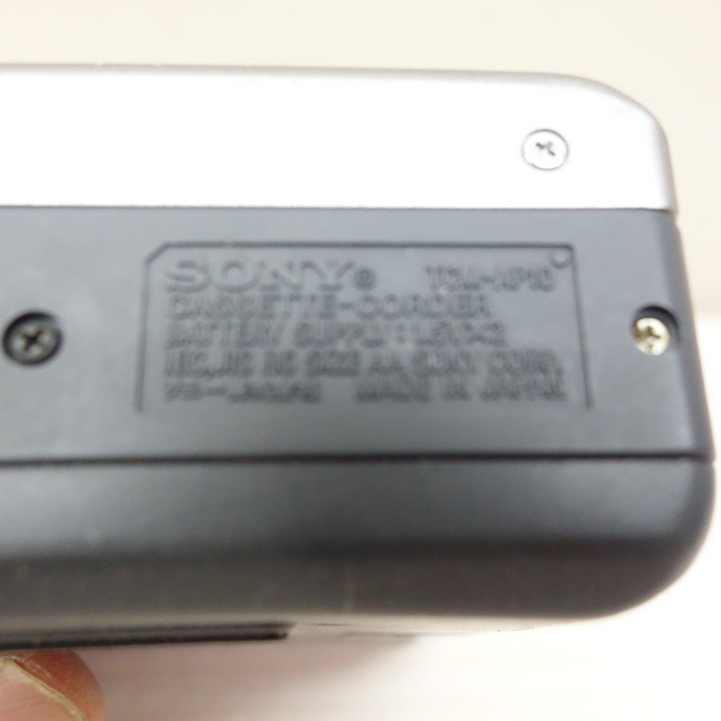 [送料無料] 2点まとめ売り☆ソニー DPC カセット テープ レコーダー TCM-AP10 / ポータブル MD レコーダー MZ-B10 SONY 現状品☆