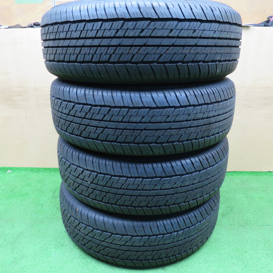 新車外し！24年★265/65R18 ダンロップ グラントレック AT23 タイヤ 18インチ ランクル 250 VX プラド 等★6011002NKノタ