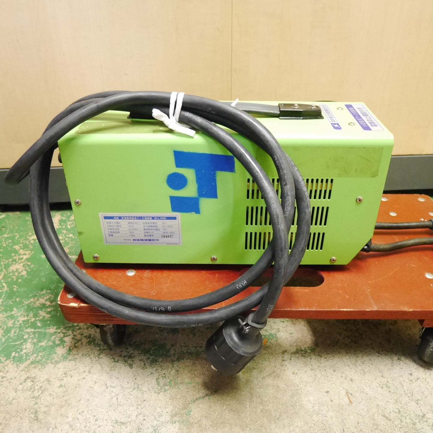 [送料無料] ☆イクラ 手溶接 用 直流 アーク 溶接 機 IS-L160D 単相 200V 育良精機☆