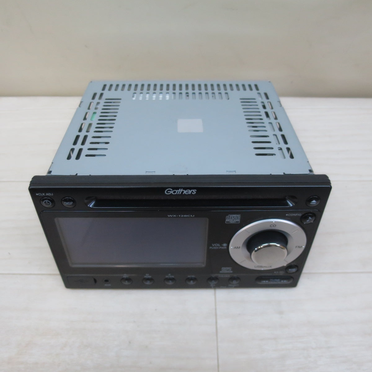☆ホンダ 純正 Gathers CD プレーヤー WX-128CU 08A00-8P0-250 カー オーディオ CD デッキ ギャザズ カー パーツ 現状品☆ [送料無料]