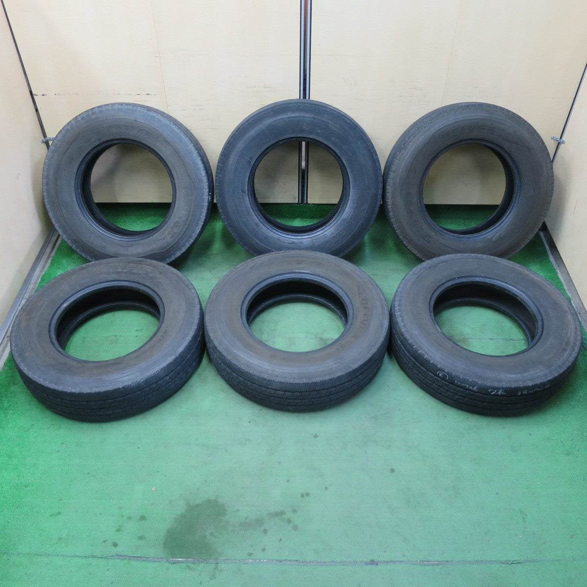 6本価格★トラック タイヤ 205/85R16 117/115N トーヨー デルベックス M134 DELVEX 16インチ★5041603イノタ