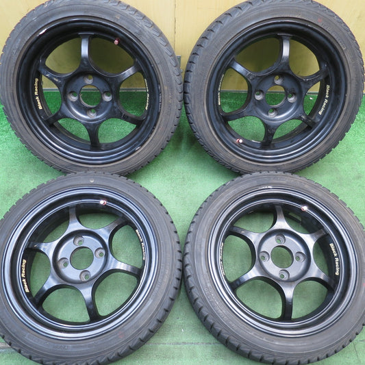 4本価格★ブラック レーシング スタッドレス 165/50R15 ヨコハマ アイスガード iG30 Black Racing 15インチ PCD100/4H★6052204NJス