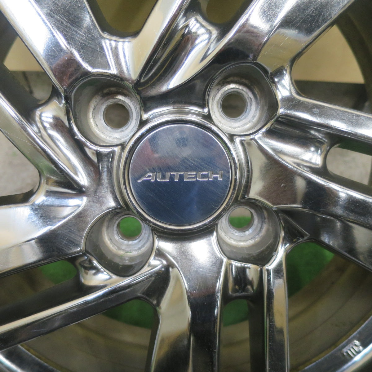 バリ溝！25年！9.5分★日産 ノート ライダー 純正 AUTECH ENKEI 185/65R15 ギスラベッド ULTRA SPEED2 15インチ オーテック エンケイ PCD100/4H★6042703TTス