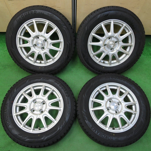 バリ溝！22年！9.5分★スタッドレス 185/65R15 ヨコハマ iG60 Double VI ECO LABEL KOSEI PCD100/4H★4061103イス