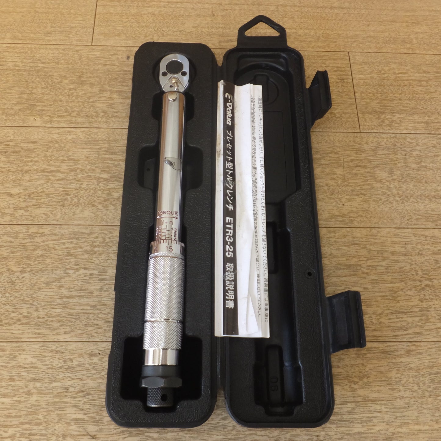 [送料無料] ★サムライディング Samuriding トルクレンチ SIG-T103　藤原産業 E-Value プレセット型トルクレンチ ETR3-25 2点　セット★