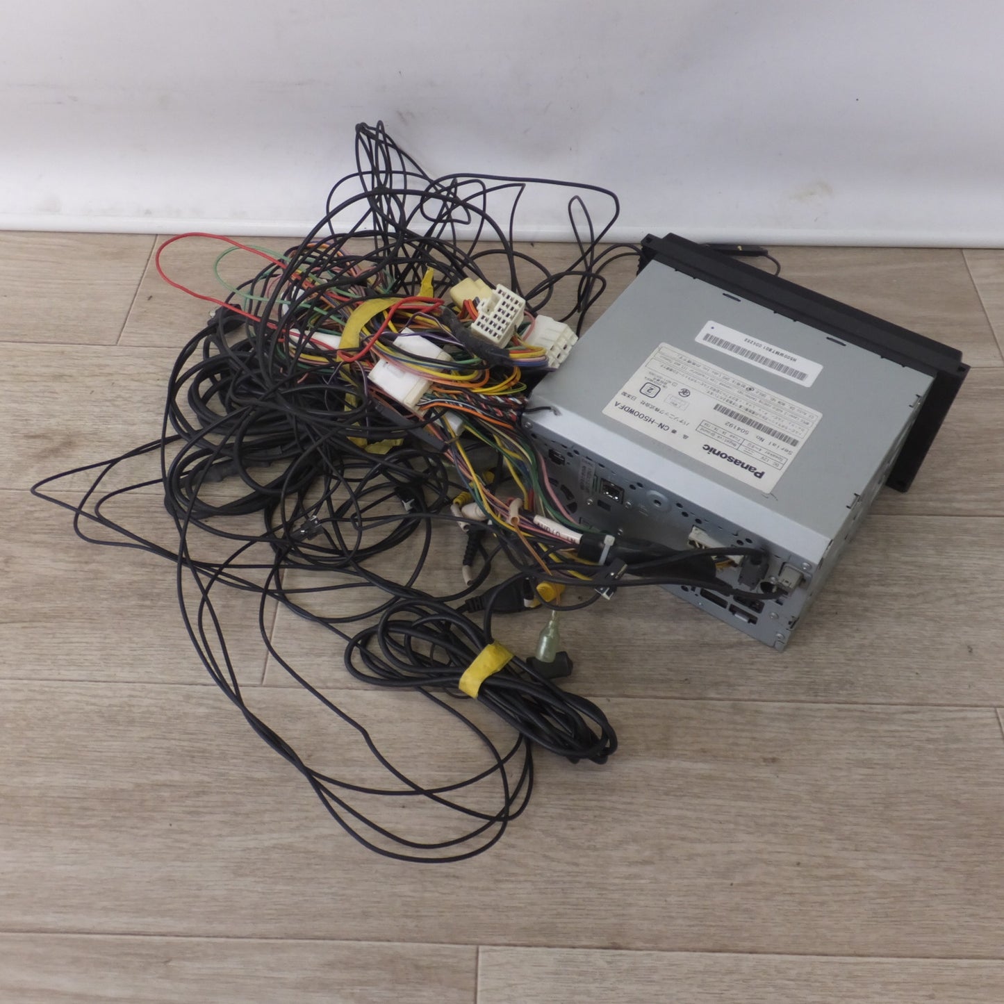 [送料無料] 現状品★パナソニック製 スバル 純正 HDDカーナビステーション CN-H500WDFA(50)★